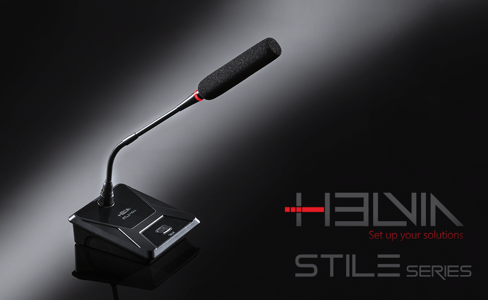I microfoni da installazione di HELVIA