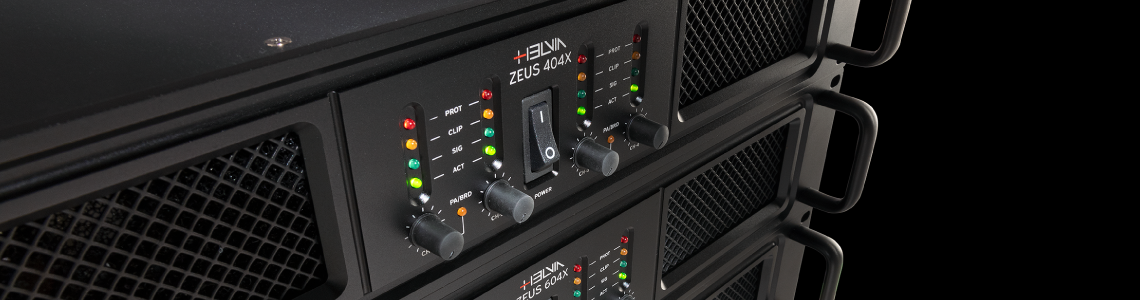 HELVIA ZEUS X: powerful and effective amplification!