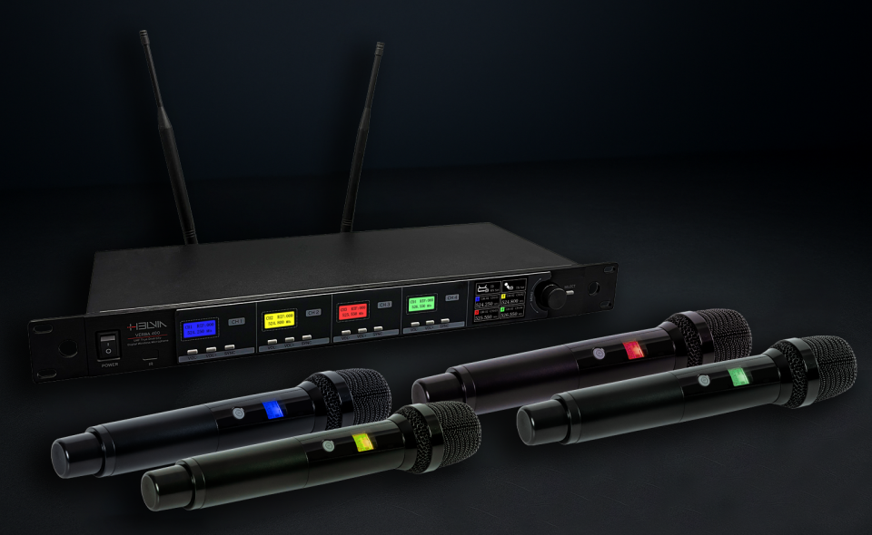 Verba series: The New Frontier in Professional Wireless Microphones