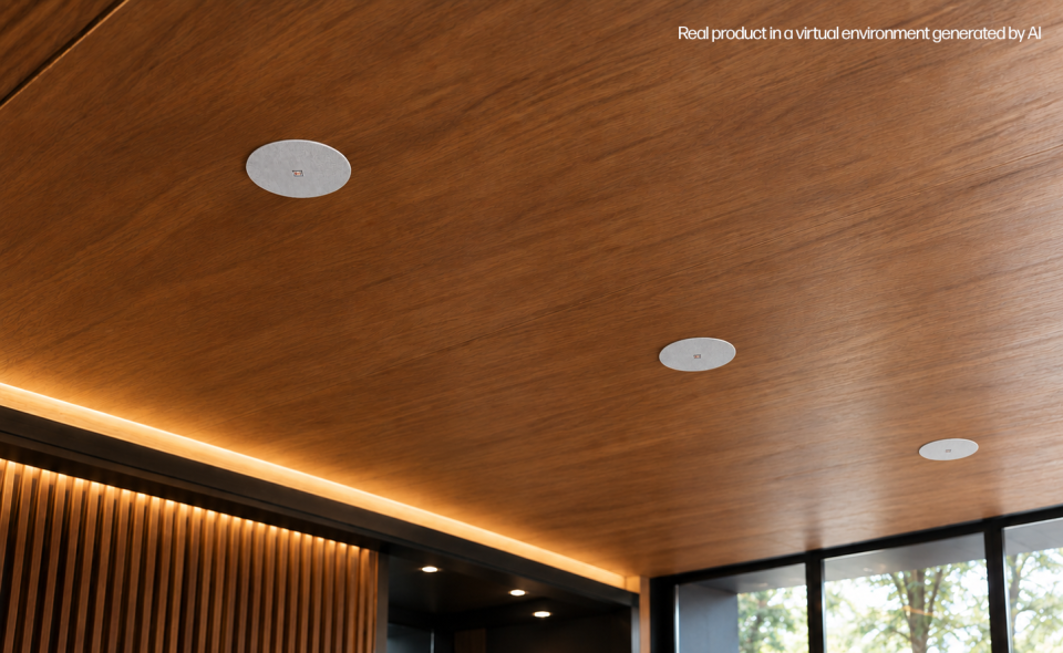 HELVIA GALA new version: the ceiling speaker becomes more discreet and better performing
